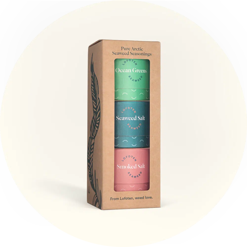 Pruunvetika soolasegu komplekt, 3x20g