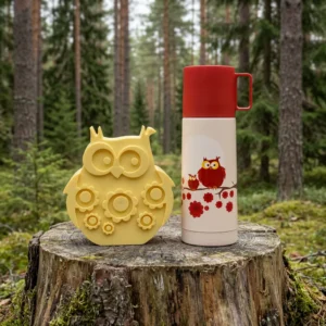 Toidukarbi ja termose "Öökull" komplekt