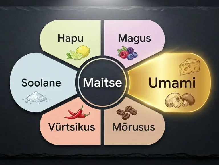 Mis on umami ja kust seda saab?